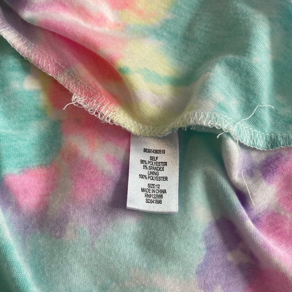 SOLD 🌟 Lilt | Girl's Tye Dye Spring Dress | Size 12 | Sweetheart - Picture 7 of 9